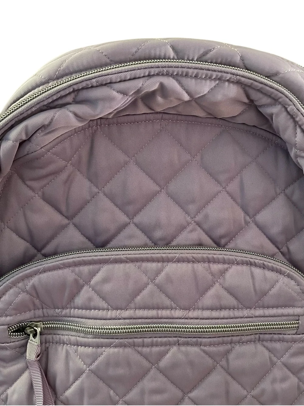 Vera Bradley Quilted Small Purple Lavender Backpack